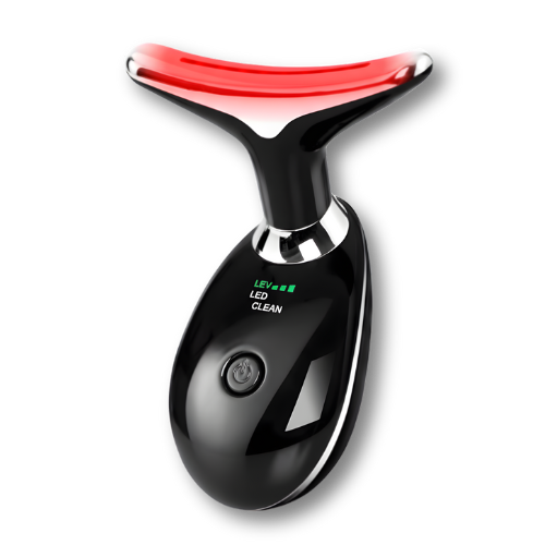 Rechargeable LED Facial And Neck Massager