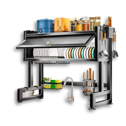 Kitchen Sink Shelf With Cabinet Door